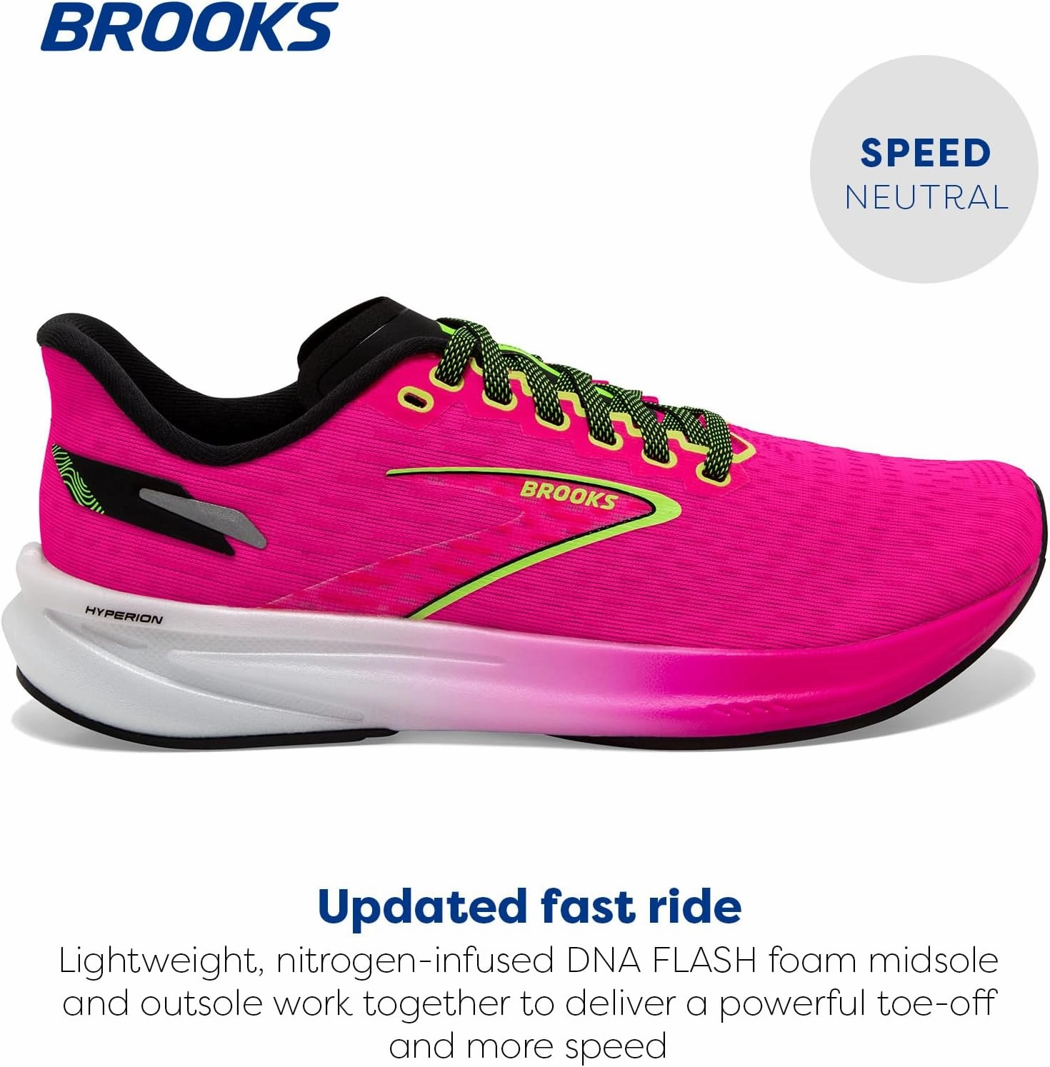 Brooks Womens Hyperion Neutral Running Shoe