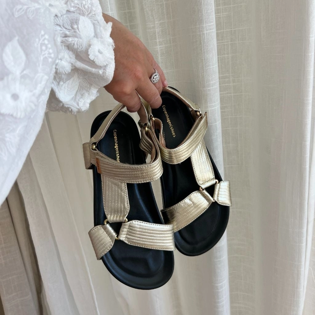 CARRIE LEATHER - GOLD