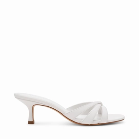 Cary Sandal WHITE LEATHER