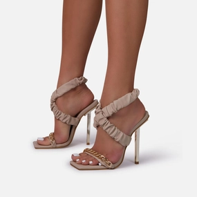 Catalina Heels- Beige