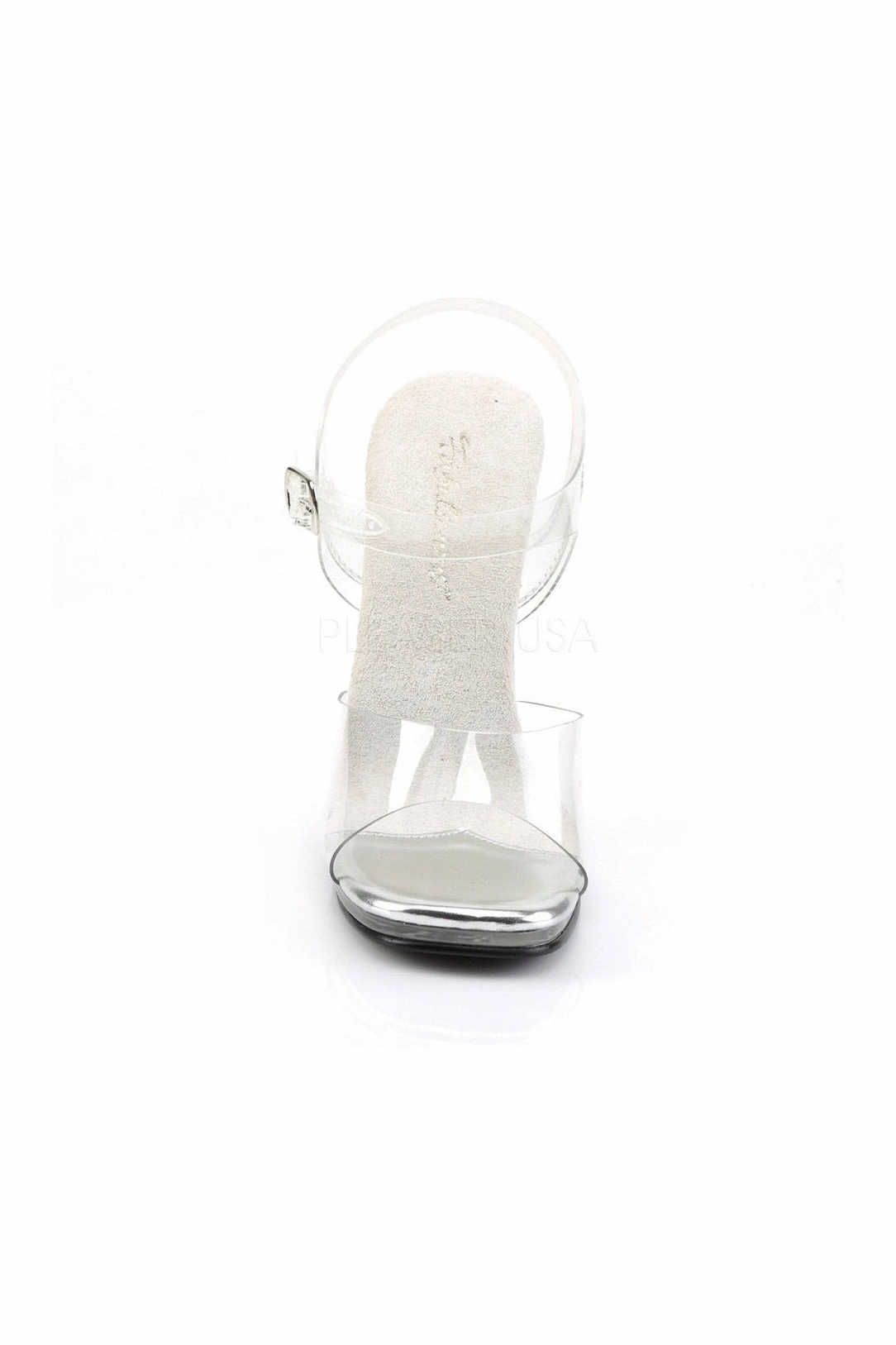 CHIC-08 Sandal | Clear Vinyl