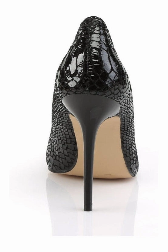 CLASSIQUE-20SP Pump  | Black Genuine Leather