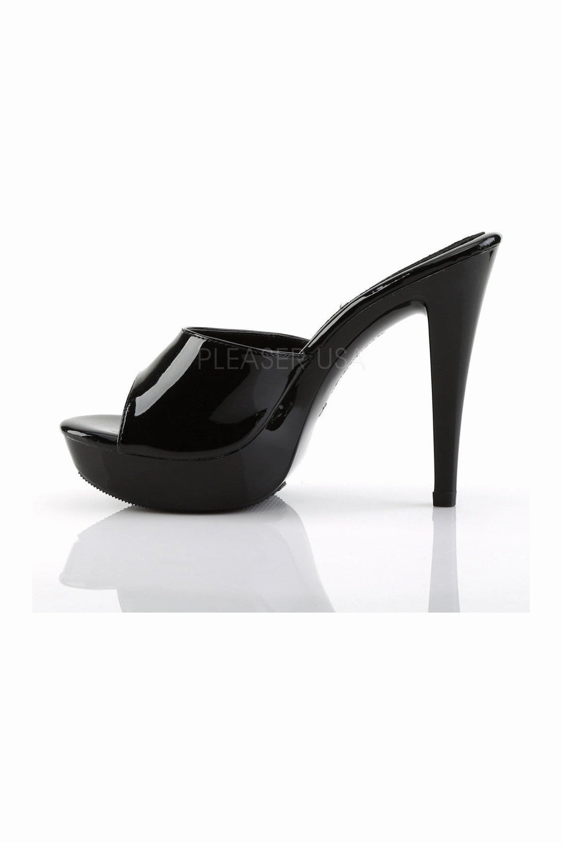 COCKTAIL-501 Platform Slide | Black Patent