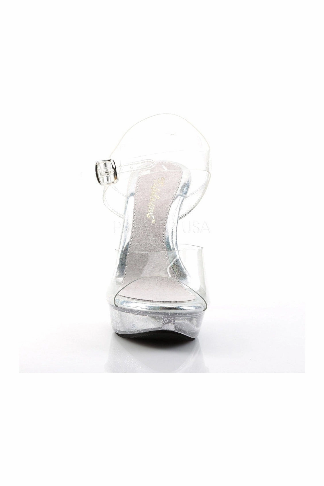 COCKTAIL-508MG Sandal | Clear Vinyl