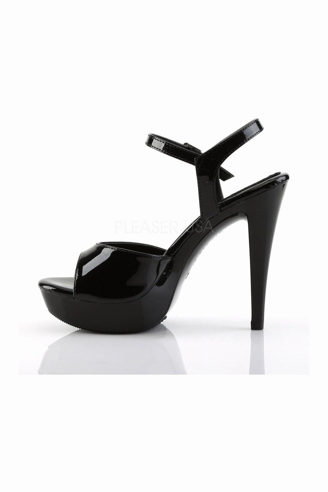 COCKTAIL-509 Platform Sandal | Black Patent