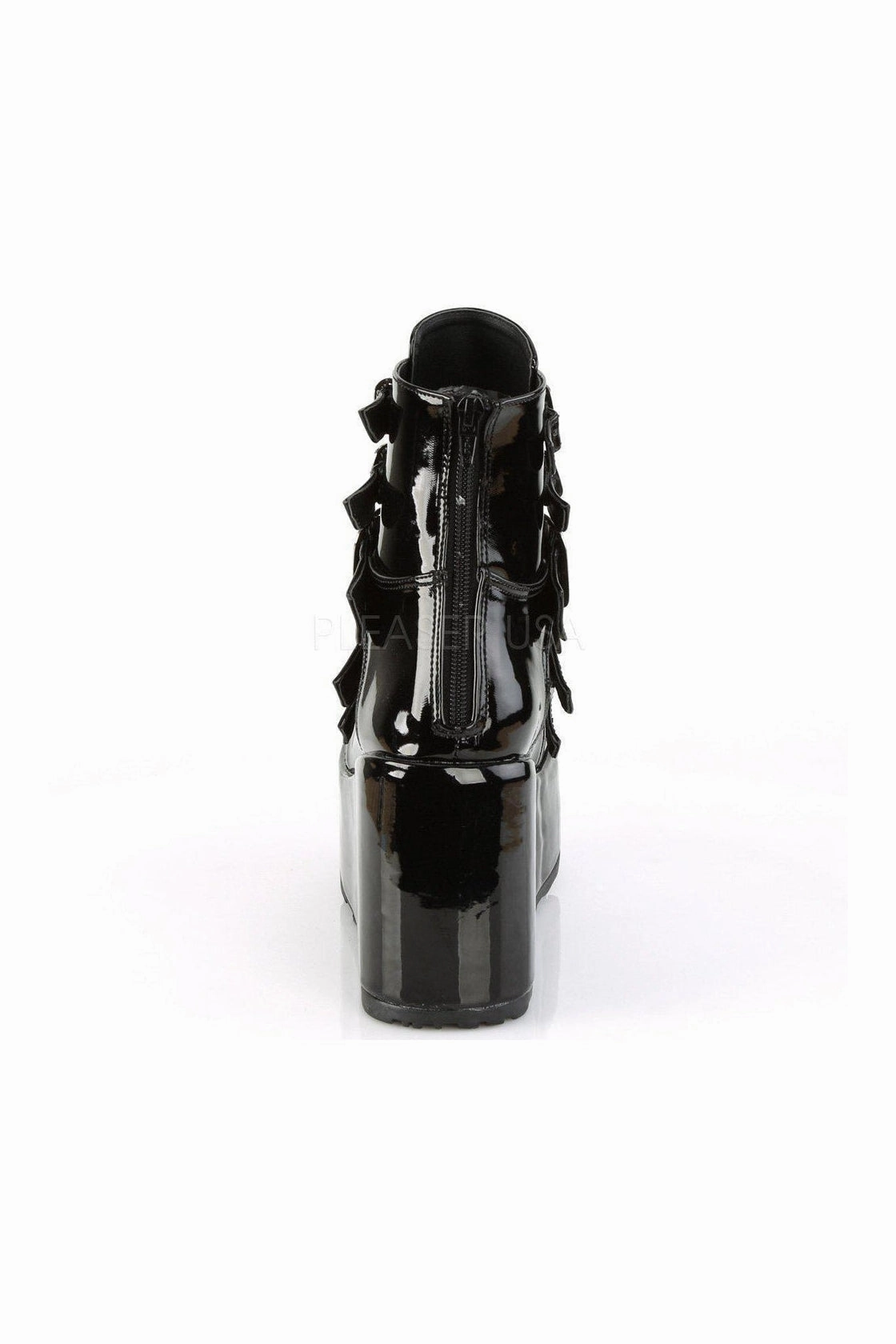 CONCORD-57 Demonia Ankle Boot | Black Patent