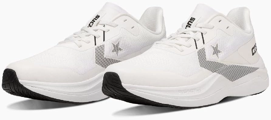 Converse Sneakers Running Shoes CONS RUNDUAL White/Black 10.0 inches (25.5 cm), multicolor (white / black), 25.5 cm