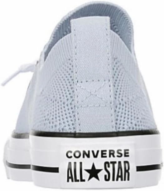 Converse Unisex Chuck Taylor All Star Shoreline Knit Sneaker - Lace up Closure Style - Light Blue White