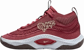 Cosmic Unity 3 Women's Basketball Shoes (FV3526-600, Cedar/Earth/Football Grey/Ice Peach) Size 10.5