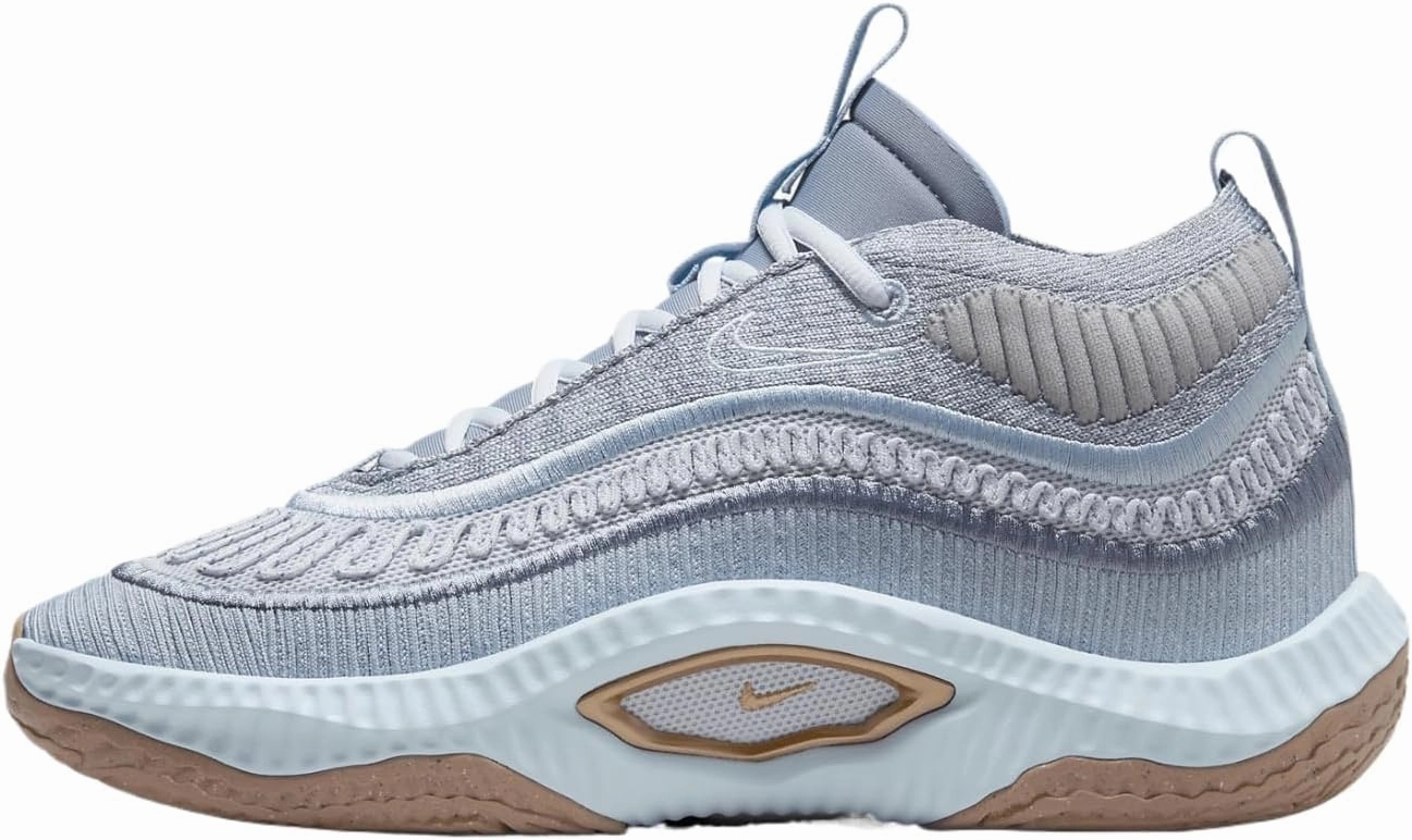 Cosmic Unity 3 Women's Basketball Shoes (HF1573-001, Football Grey/Dusted Clay/Light Armory Blue/Glacie) Size 7