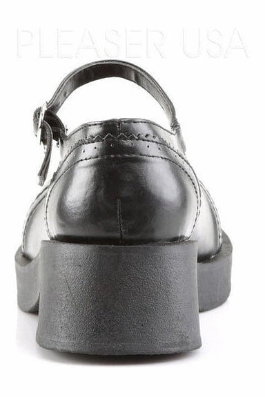 CRUX-07 Lolita | Black Faux Leather