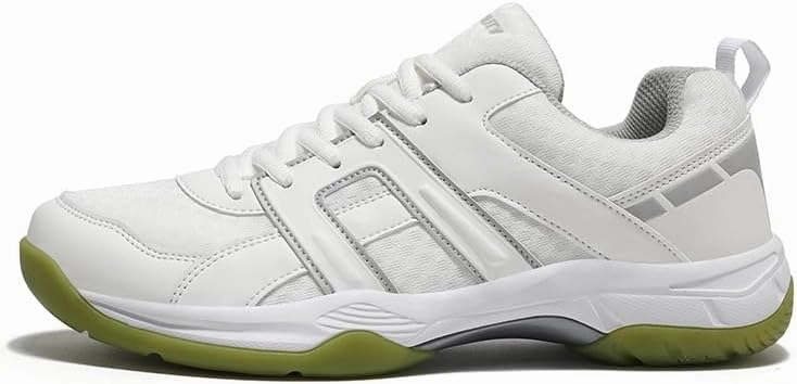 Cut Size Badminton Breathable Indoor and Outdoor Versatile White Shoes Anti Slip and wear-Resistant Volleyball Hard Floor Badminton Shoes