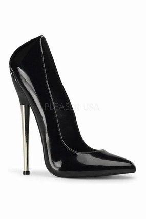 DAGGER-01 Pump  | Black Patent