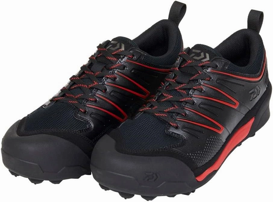 Daiwa Shoes DS-2103 (Spike Sole), Black/Red/Green Camo, US Men's 7.5-11.5 (25.0-29.0 cm)
