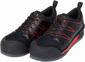 Daiwa Shoes DS-2603 (Spike Felt Sole), Black/Red/Green Camo, US Men's 7.5-11.5 (25.0-29.0 cm)