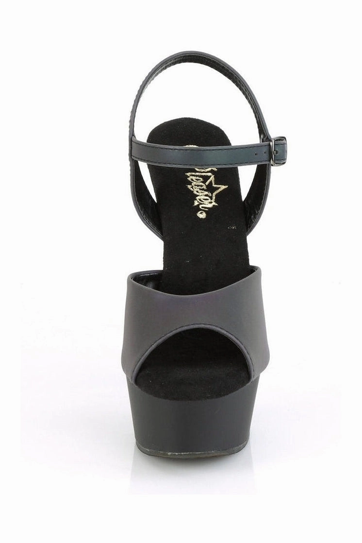 DELIGHT-609REFL Exotic Sandal | Green Reflective