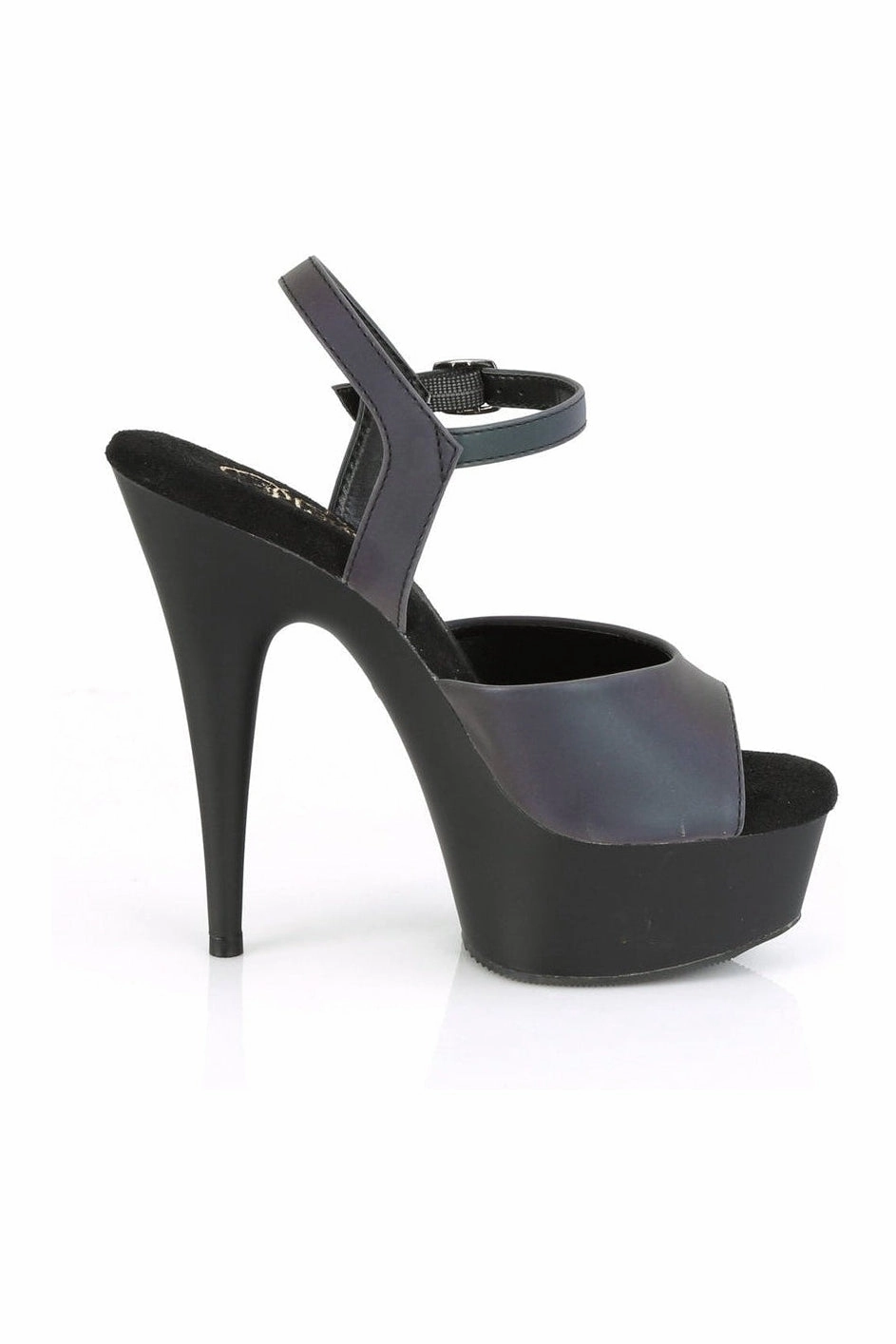 DELIGHT-609REFL Exotic Sandal | Green Reflective