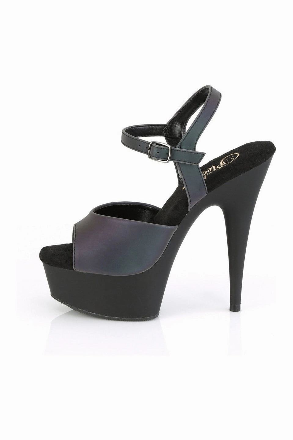 DELIGHT-609REFL Exotic Sandal | Green Reflective