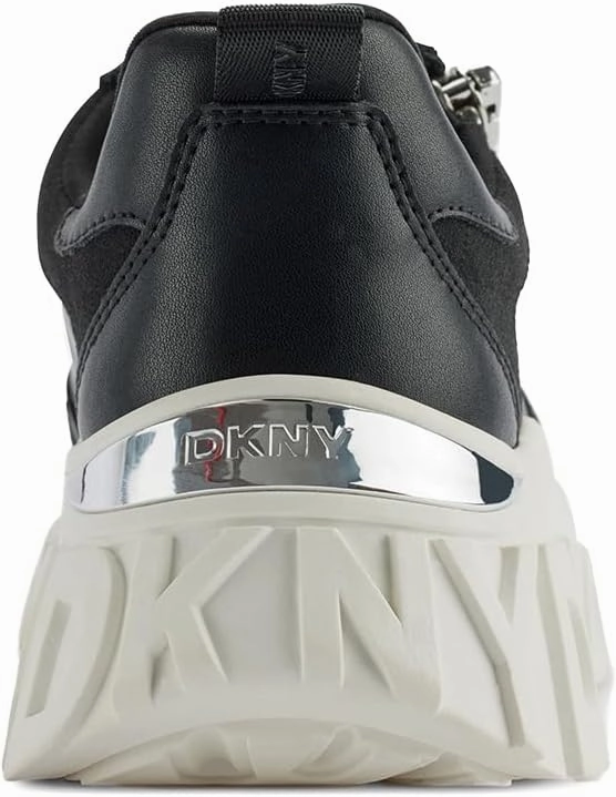 DKNY Women's Lakelyn Platform Sneaker with Side Zipper