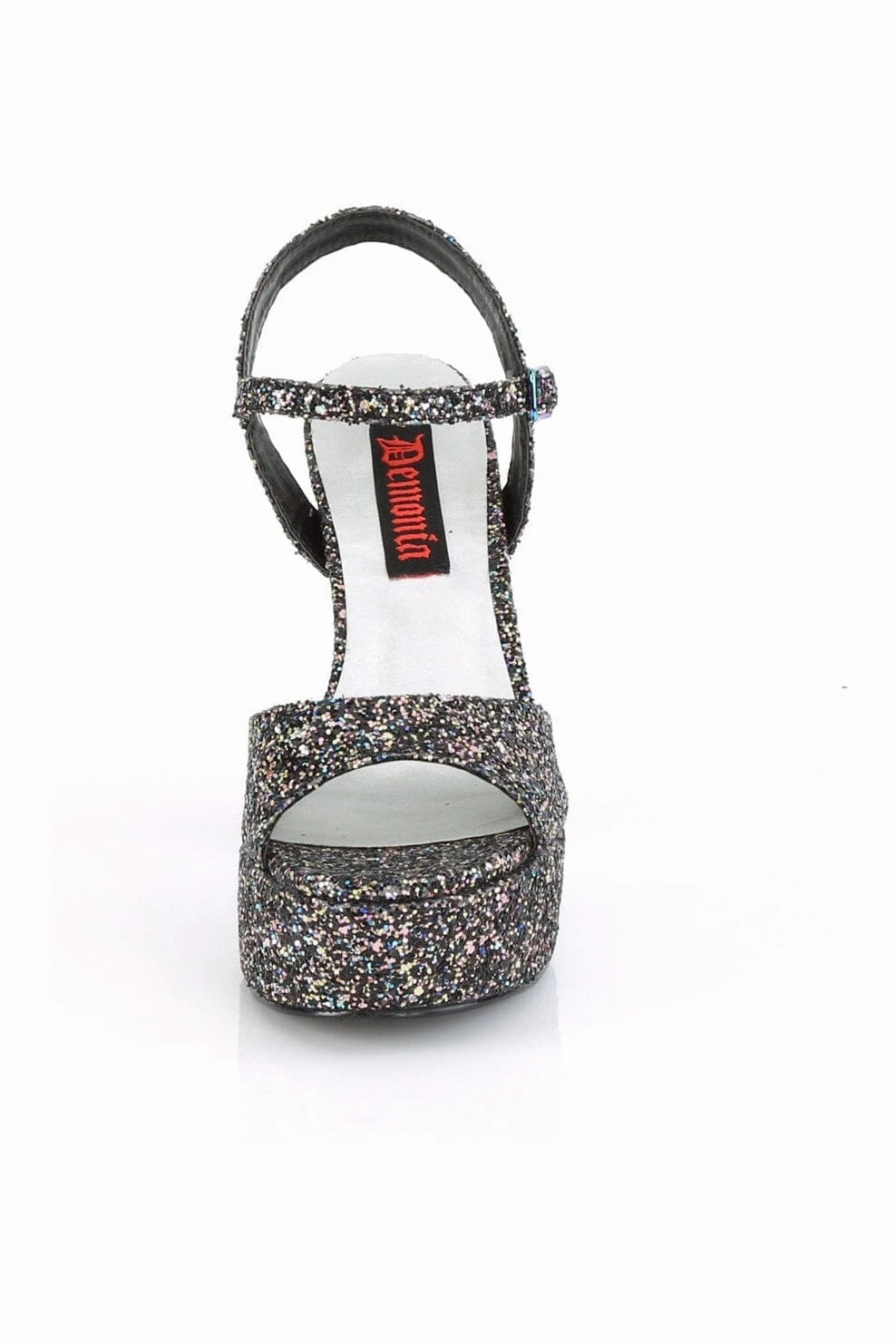 DOLLY-09 Black Glitter Sandal