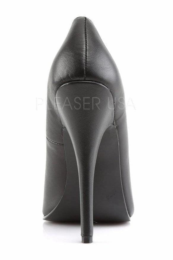 DOMINA-420 Pump  | Black Genuine Leather
