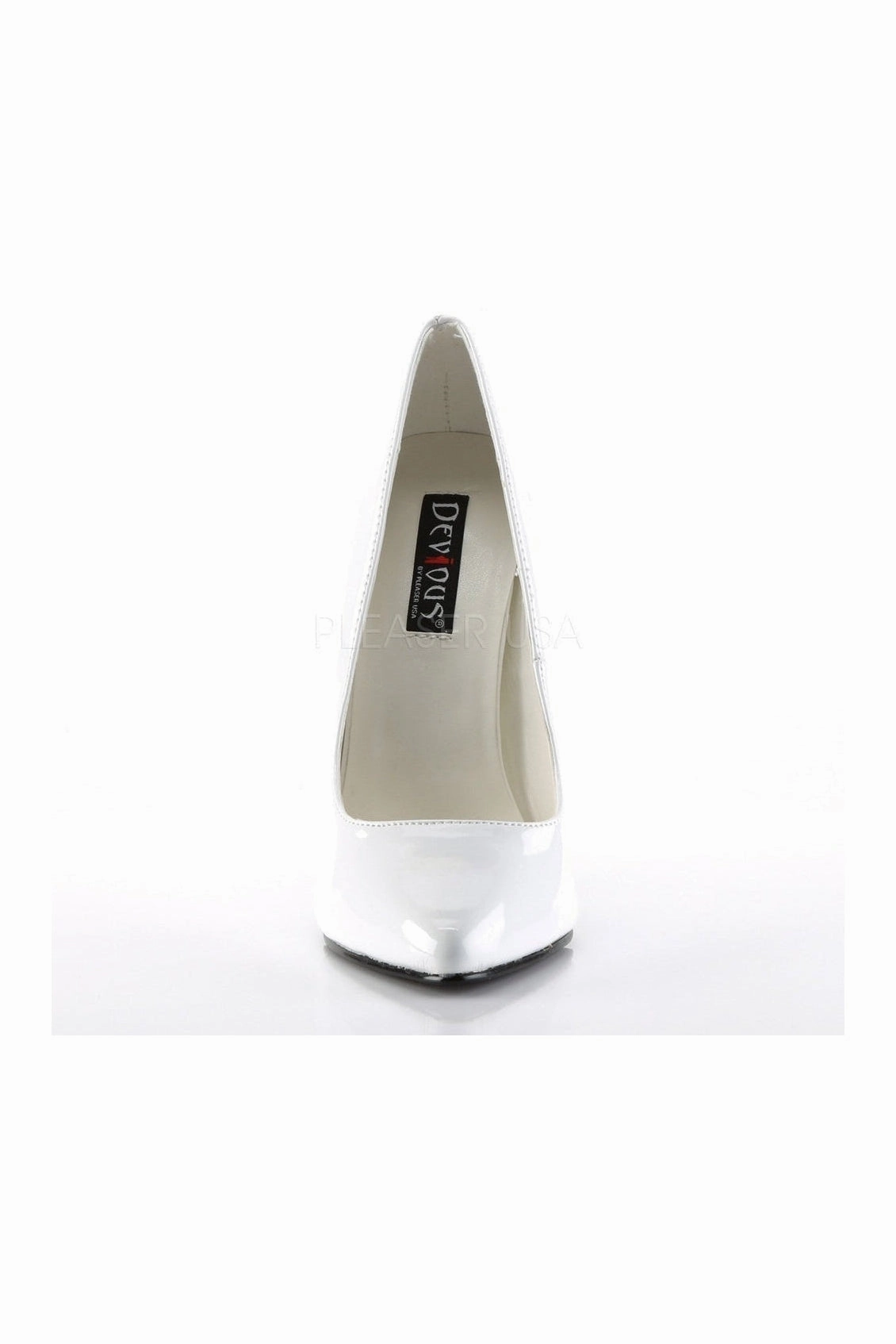 DOMINA-420 Pump  | White Patent