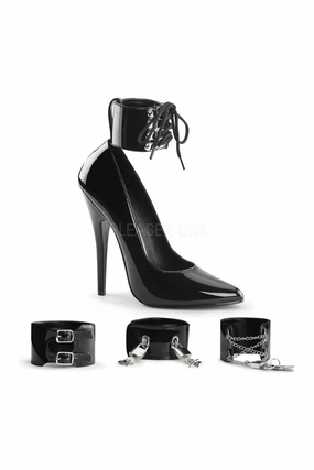 DOMINA-434 Pump  | Black Patent