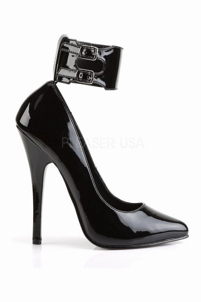 DOMINA-434 Pump  | Black Patent