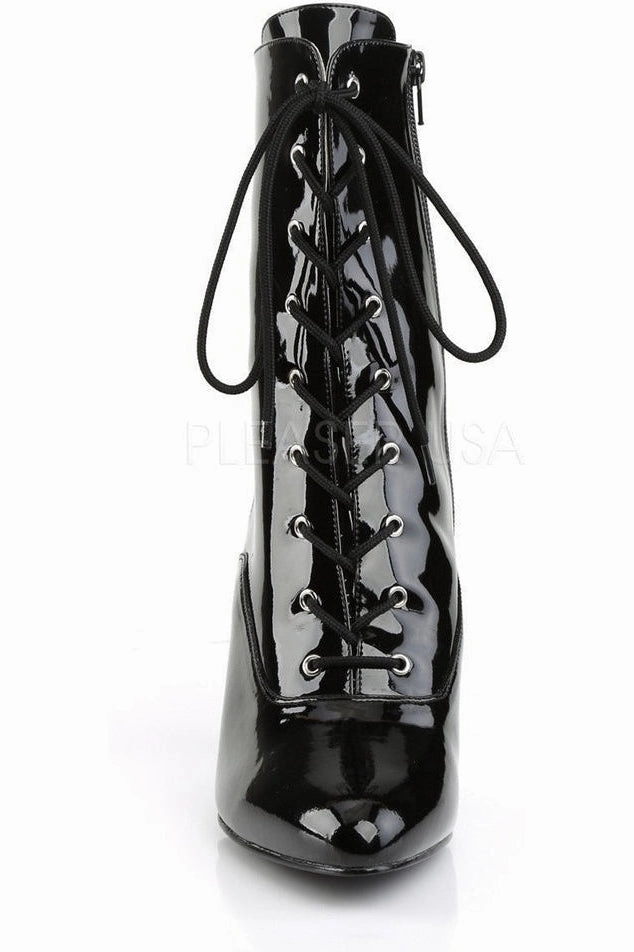 DREAM-1020 Ankle Boot | Black Patent