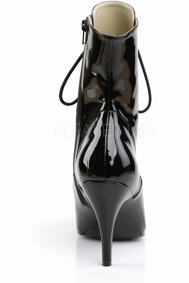 DREAM-1020 Ankle Boot | Black Patent