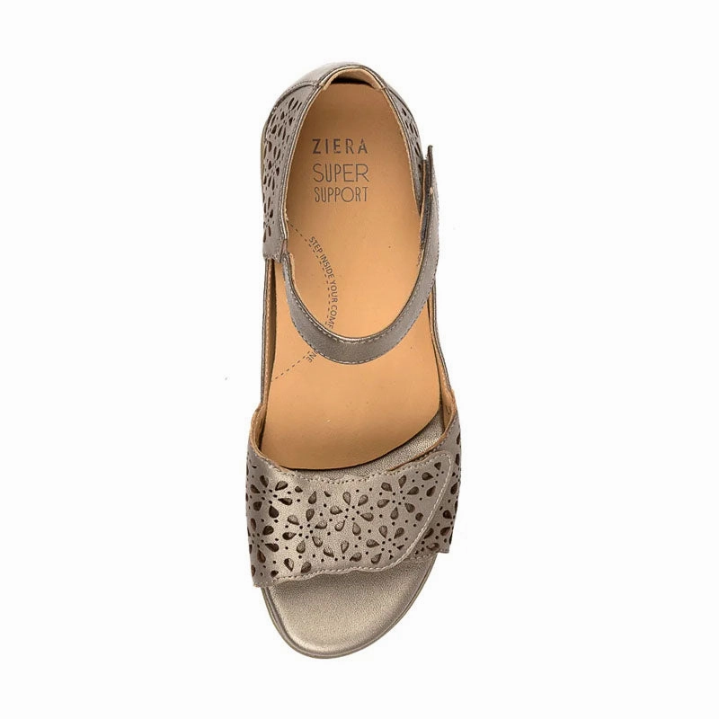 DUSTY W - GRIEGE LEATHER SANDALS FS
