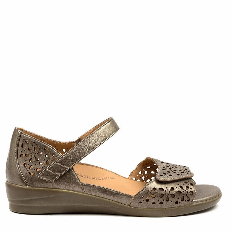 DUSTY W - GRIEGE LEATHER SANDALS FS