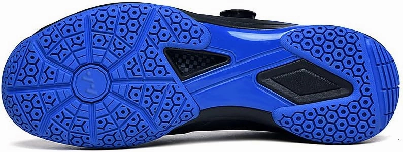 Echte Badminton Schuhe Mnner Paar Automatische Knopf Schnellband System Tischtennisschuhe