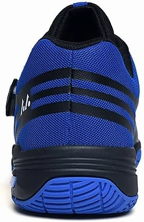 Echte Badminton Schuhe Mnner Paar Automatische Knopf Schnellband System Tischtennisschuhe
