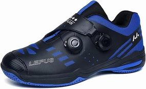 Echte Badminton Schuhe Mnner Paar Automatische Knopf Schnellband System Tischtennisschuhe