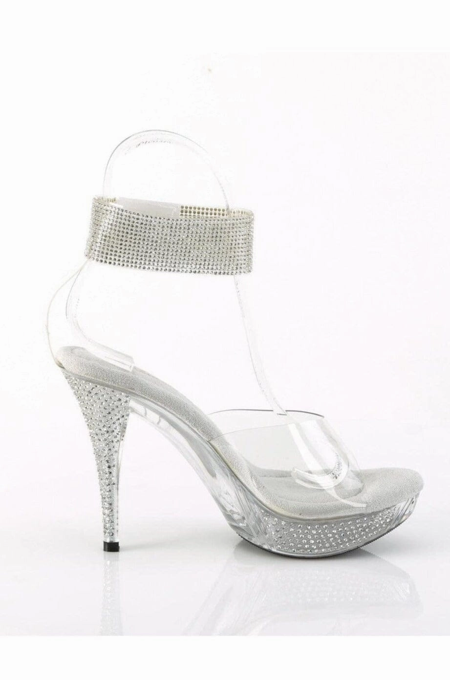 ELEGANT-442 Clear Vinyl Sandal