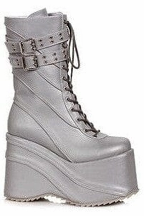 Ellie Shoes 500-SHARLA Chunky Heel Platform Boot