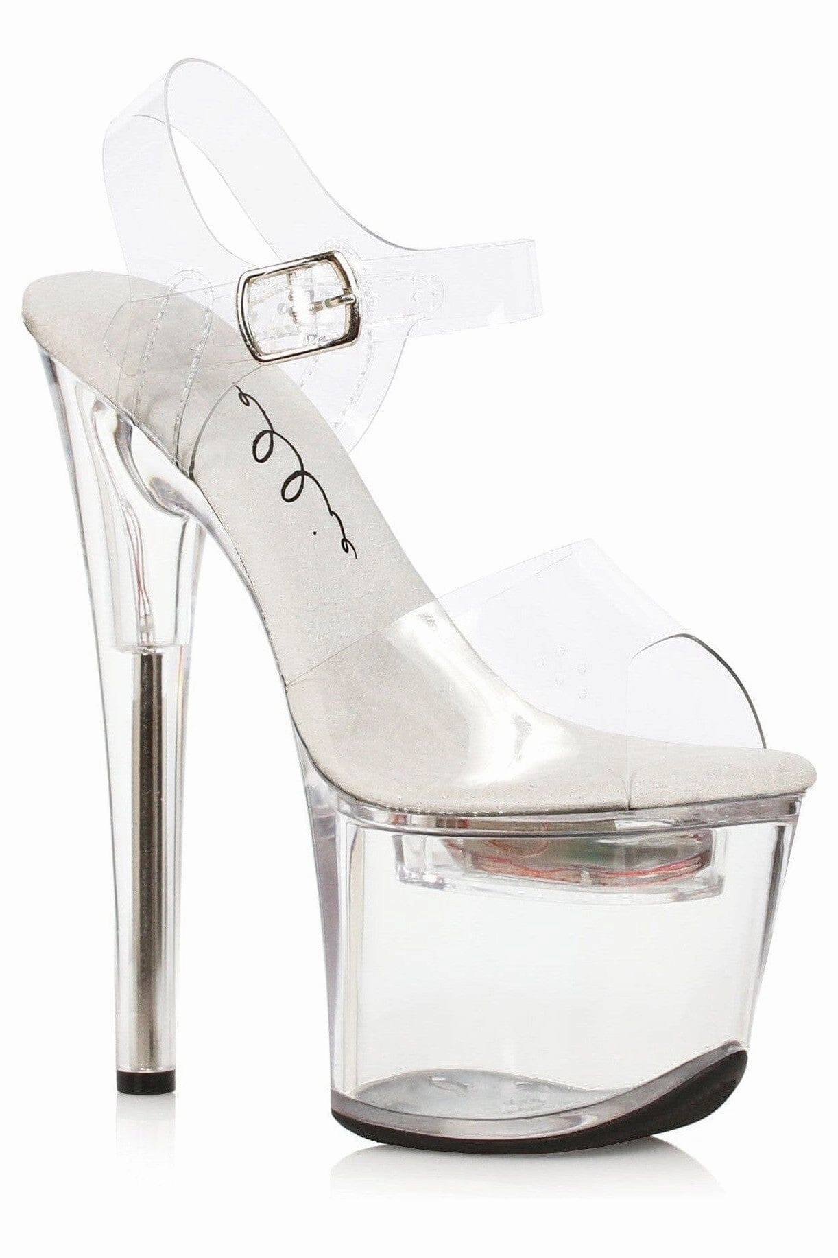 Ellie Shoes L709-BROOK Stiletto with Multi-color Light in Platform