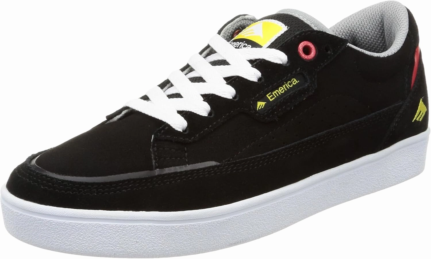 Emerica Gamma Shoes - Black/White/Red