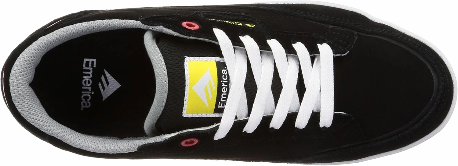 Emerica Gamma Shoes - Black/White/Red