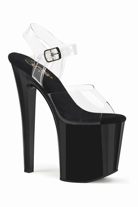 ENCHANT-708 Clear Vinyl Sandal