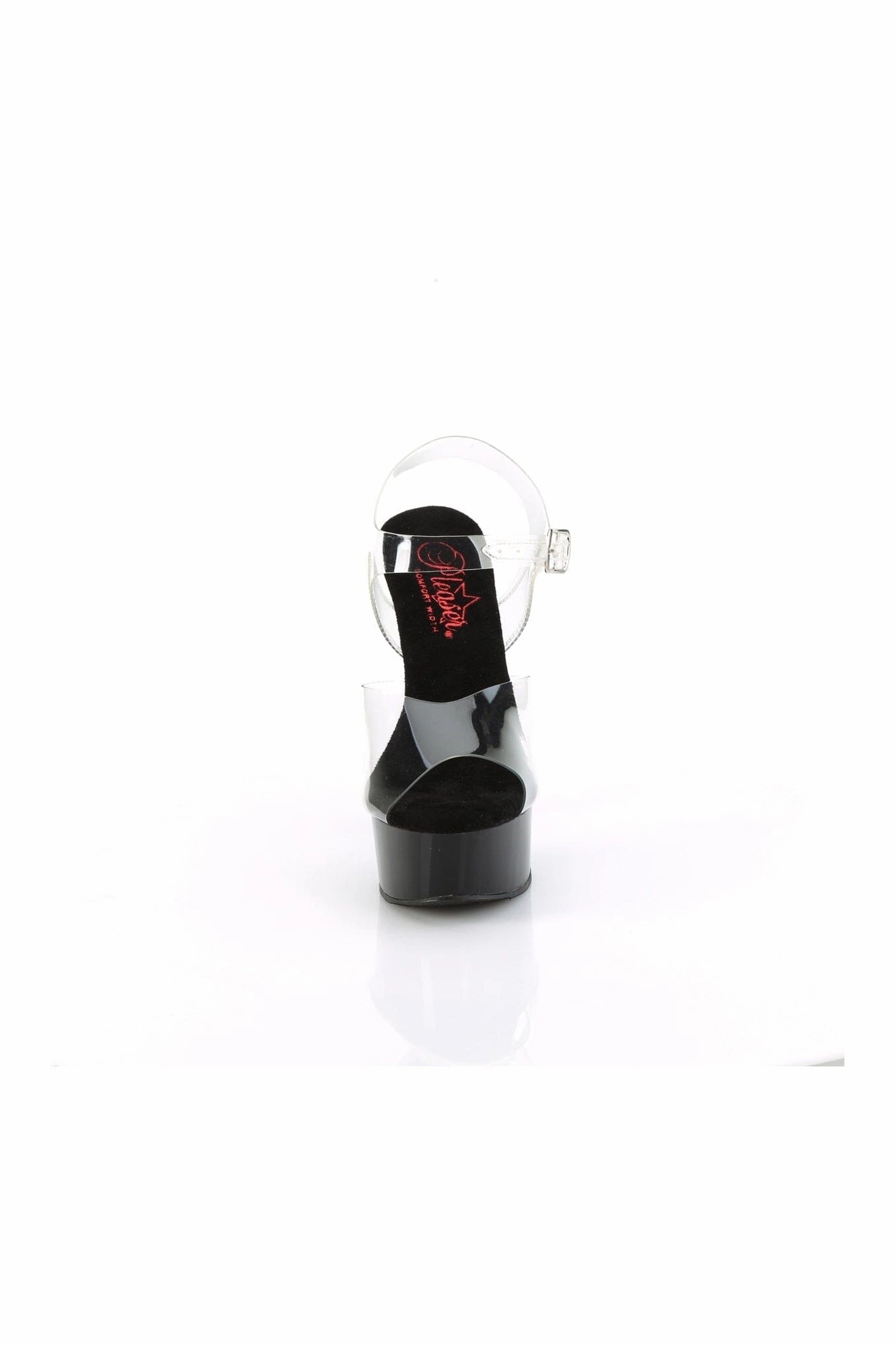 EXCITE-608 Clear Vinyl Sandal