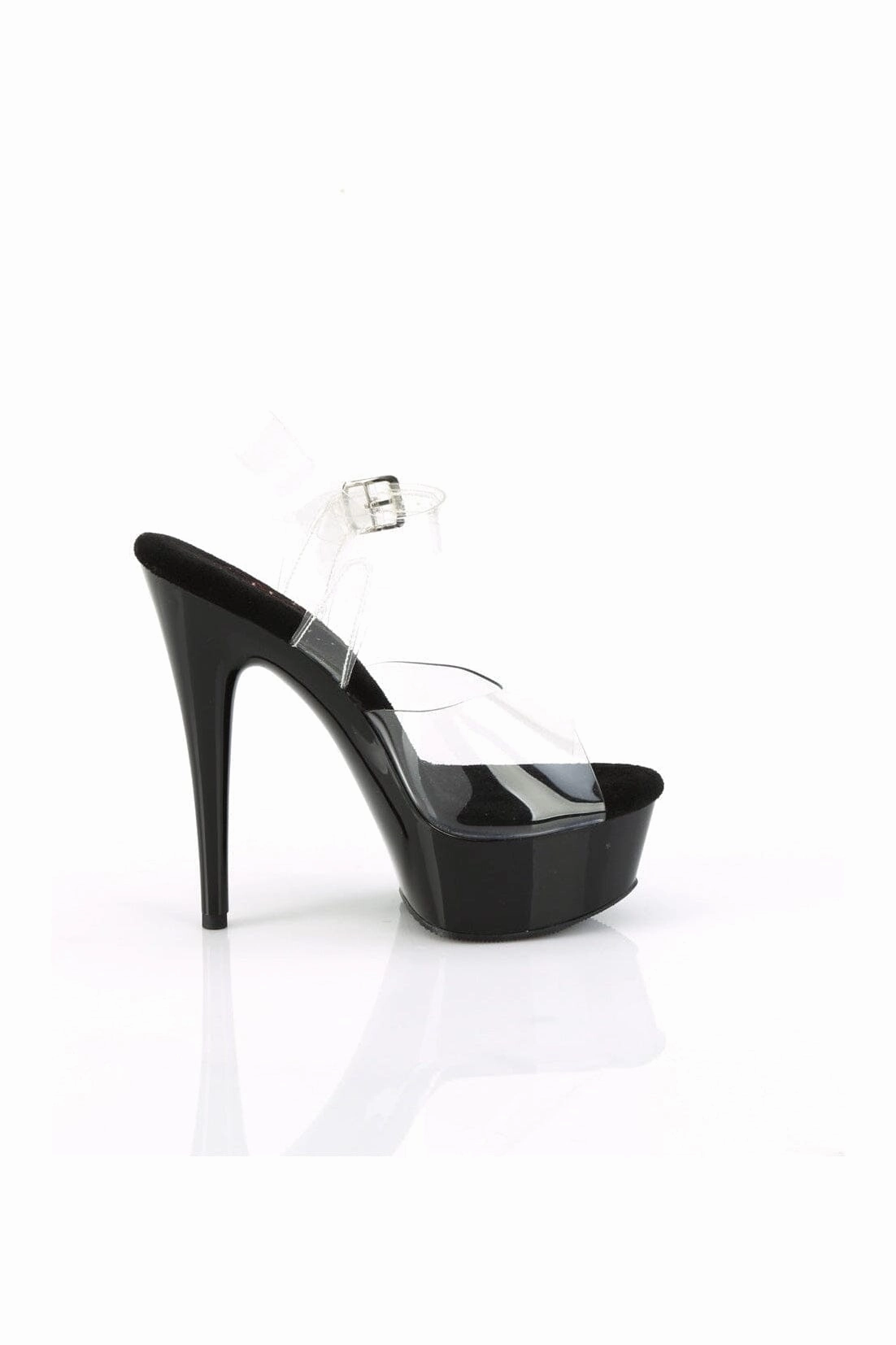 EXCITE-608 Clear Vinyl Sandal
