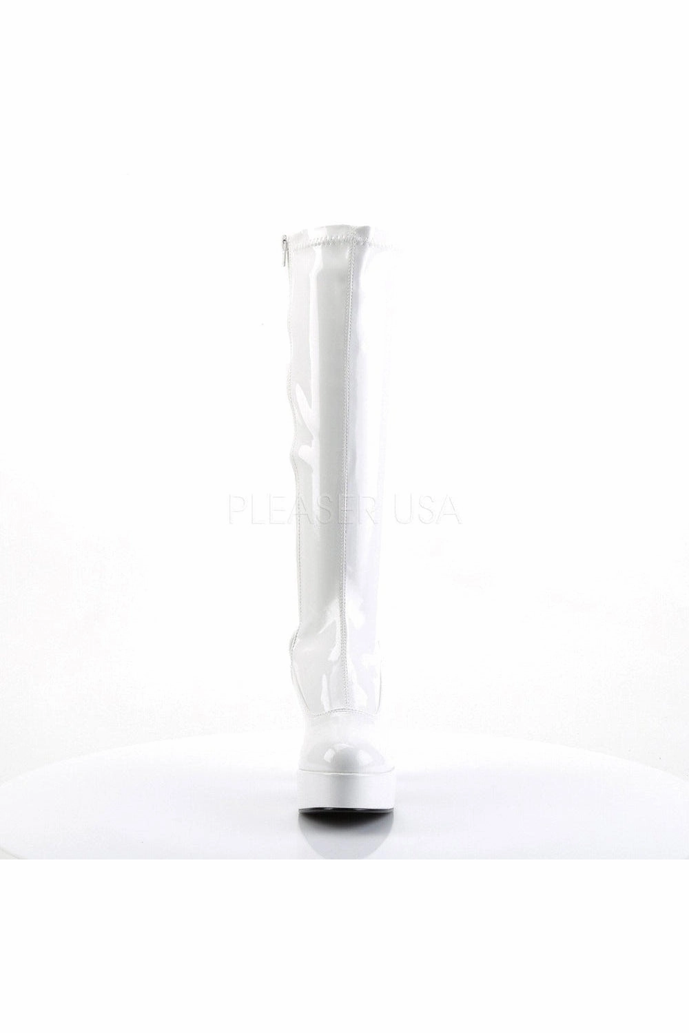 EXOTICA-2000 Go Go Boot | White Patent
