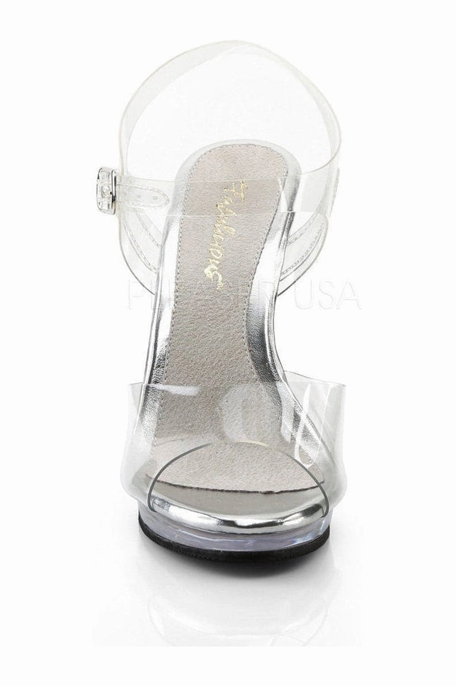 FLAIR-408 Sandal | Clear Vinyl