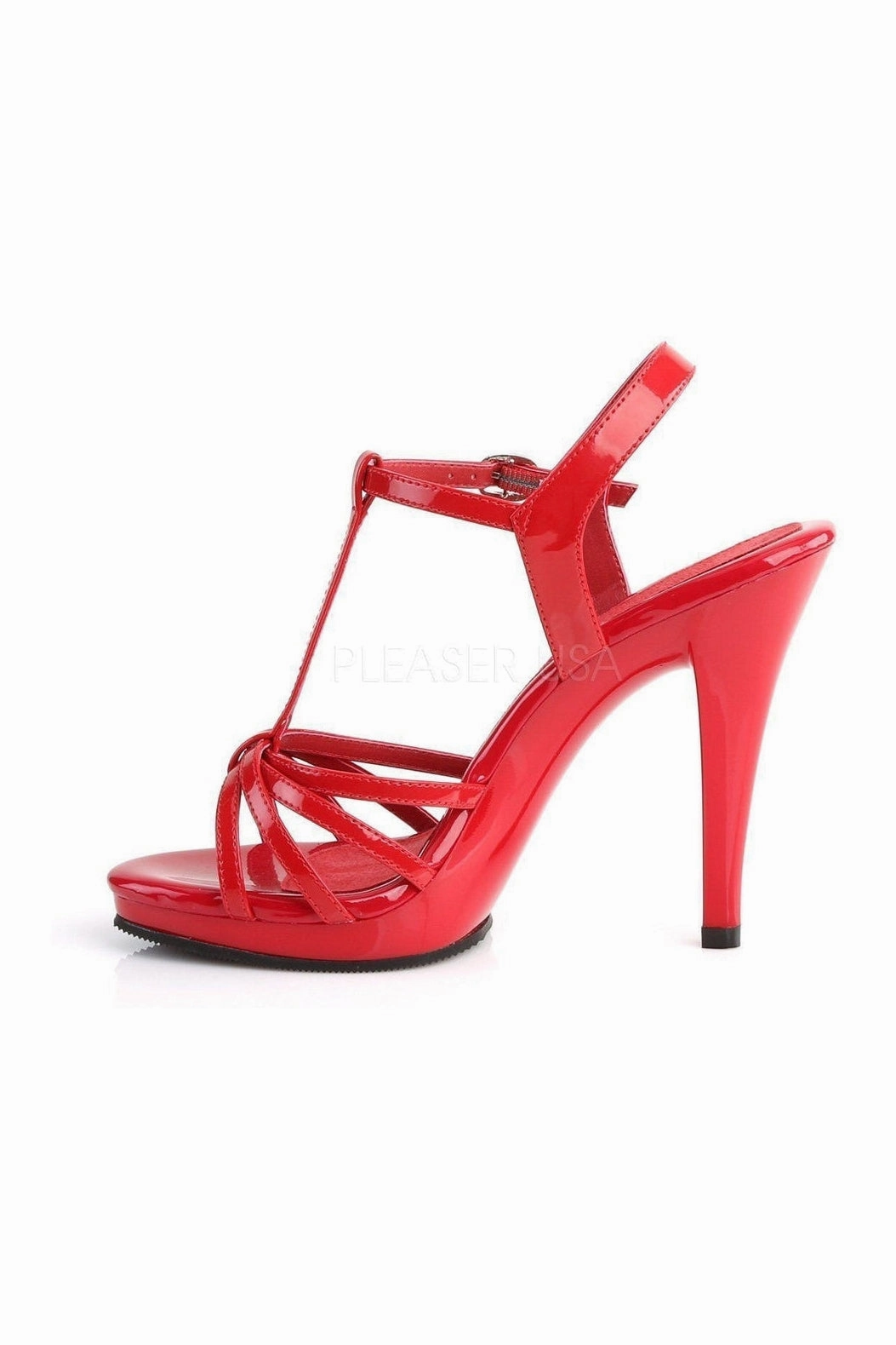 FLAIR-420 Sandal | Red Patent