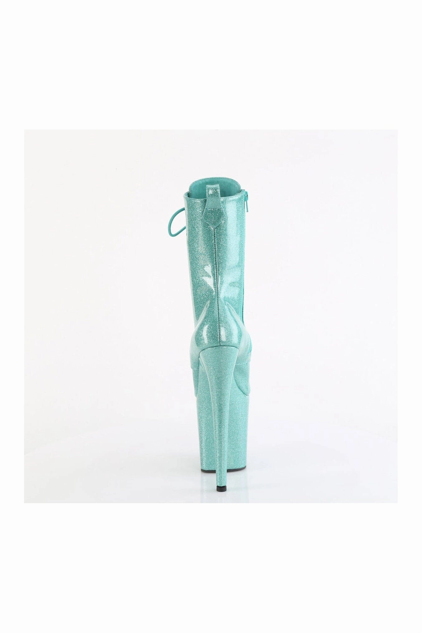 FLAMINGO-1040GP Turquoise Patent Ankle Boot