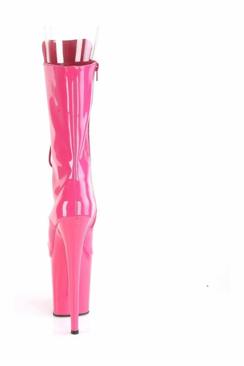FLAMINGO-1051 Exotic Boot | Fuchsia Patent