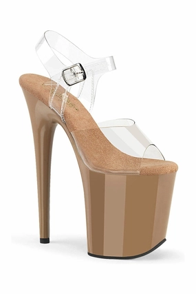 FLAMINGO-808 Sandal | Clear Vinyl