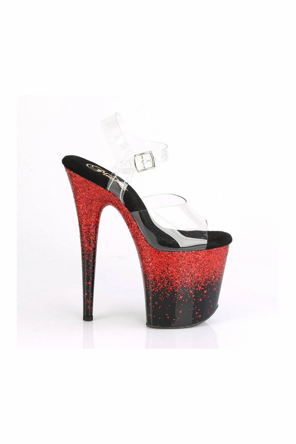 FLAMINGO-808SS Exotic Sandal | Clear Vinyl